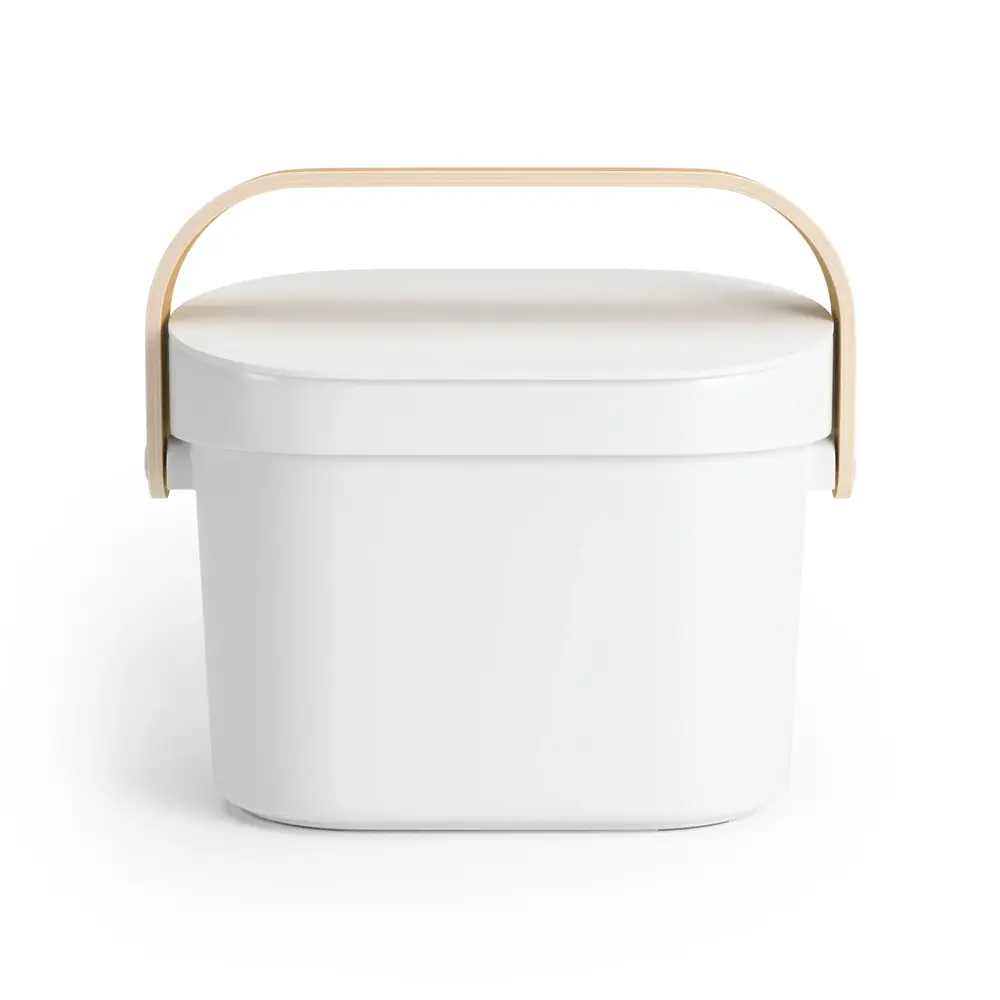Umbra Umbra - bellwood compostbak - white/natural Umbra Umbra - bellwood compostbak - white/natural
