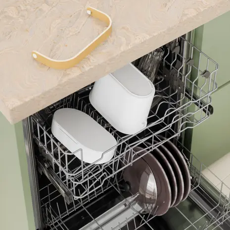 Umbra Umbra - bellwood compostbak - white/natural Umbra Umbra - bellwood compostbak - white/natural