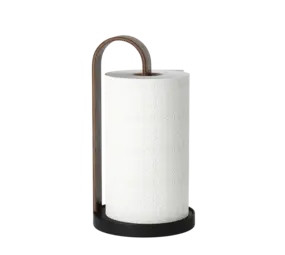 Umbra Umbra - bellwood keukenrolhouder - black/walnut