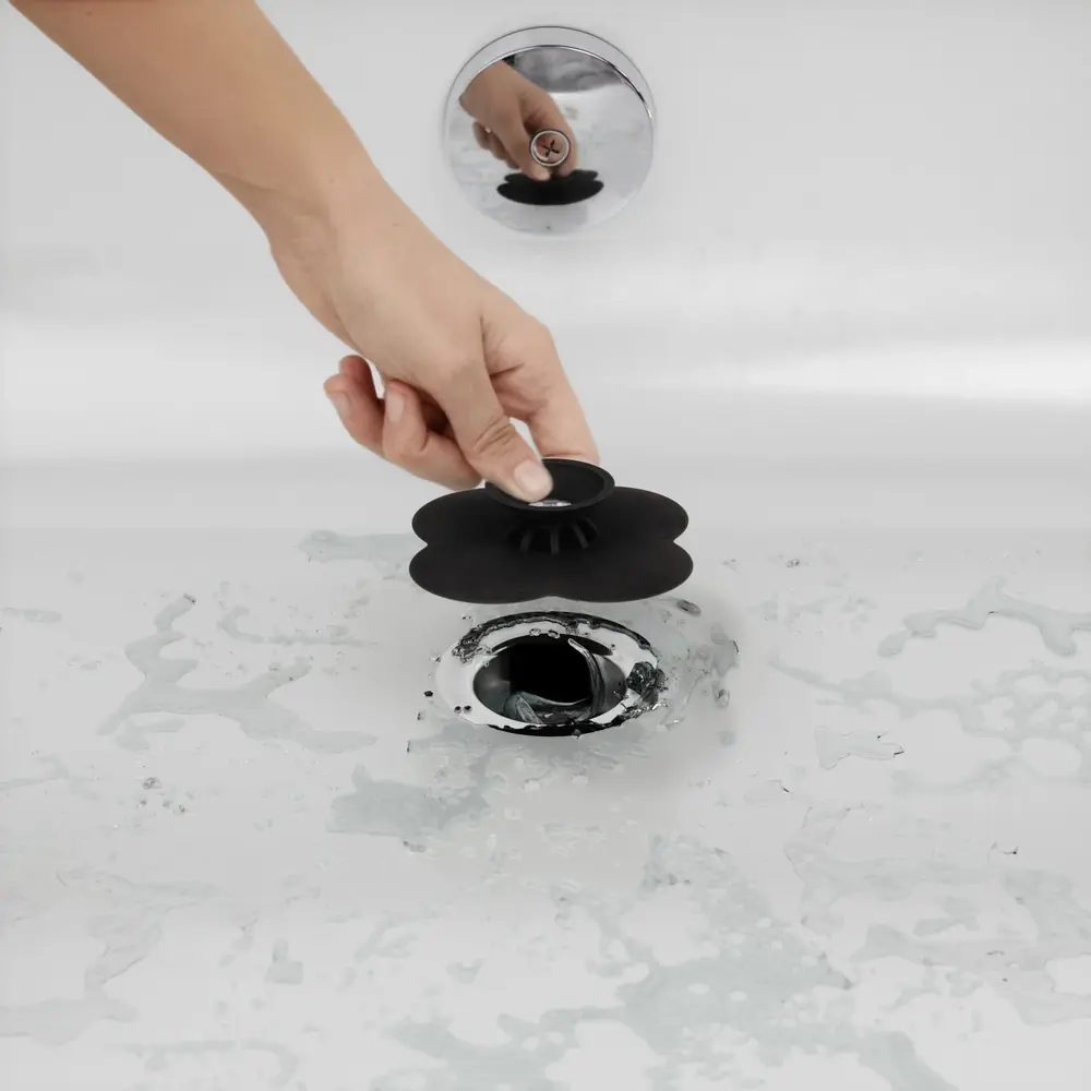 Umbra Umbra - bloom afvoerstop - black Umbra Umbra - bloom afvoerstop - black