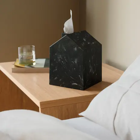 Umbra Umbra - casa tissuedooshouder - ocean black Umbra Umbra - casa tissuedooshouder - ocean black