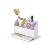 Umbra Umbra - sling gootsteenbak met zeeppomp - wit Umbra Umbra - sling gootsteenbak met zeeppomp - wit