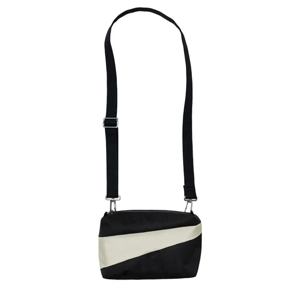 Susan Bijl Susan Bijl - the new bum bag small - black & cloud Susan Bijl Susan Bijl - the new bum bag small - black & cloud