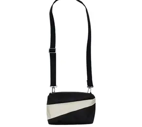 Susan Bijl Susan Bijl - the new bum bag small - black & cloud Susan Bijl Susan Bijl - the new bum bag small - black & cloud