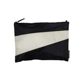 Susan Bijl Susan Bijl - the new pouch large - black & cloud