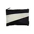Susan Bijl - the new pouch large - black & cloud Susan Bijl - the new pouch large - black & cloud