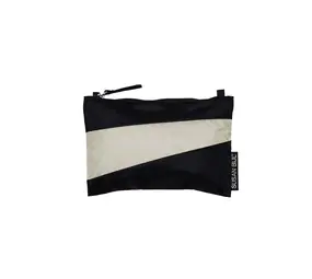 Susan Bijl Susan Bijl - the new pouch small - black & cloud Susan Bijl Susan Bijl - the new pouch small - black & cloud