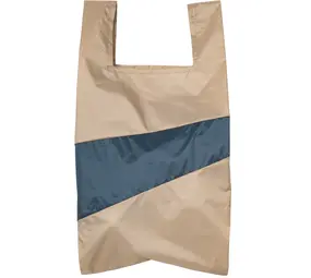 Susan Bijl Susan Bijl - the new shopping bag large - almond & tornado Susan Bijl Susan Bijl - the new shopping bag large - almond & tornado