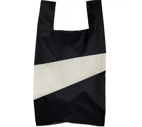 Susan Bijl Susan Bijl - the new shopping bag large - black & cloud Susan Bijl Susan Bijl - the new shopping bag large - black & cloud
