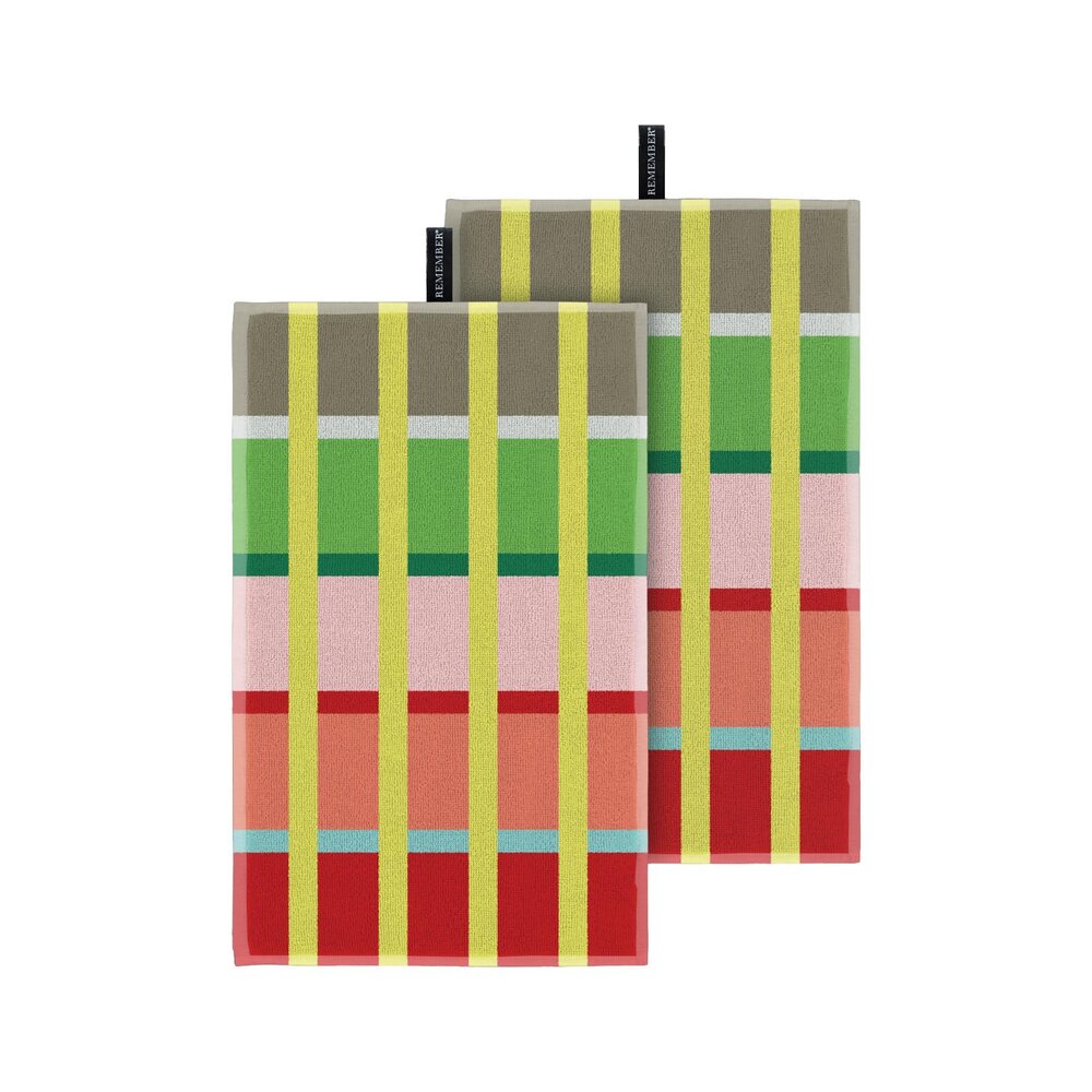 Remember Remember - gastendoek - kaido (set van 2) Remember Remember - gastendoek - kaido (set van 2)