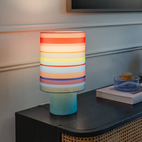 Remember Remember - keramische lamp - stripes Remember Remember - keramische lamp - stripes