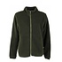 Danefae - danedada fuzzy wool fleece zip-up - dark army Danefae - danedada fuzzy wool fleece zip-up - dark army