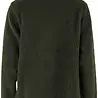 Danefae Danefae - danedada fuzzy wool fleece zip-up - dark army Danefae Danefae - danedada fuzzy wool fleece zip-up - dark army