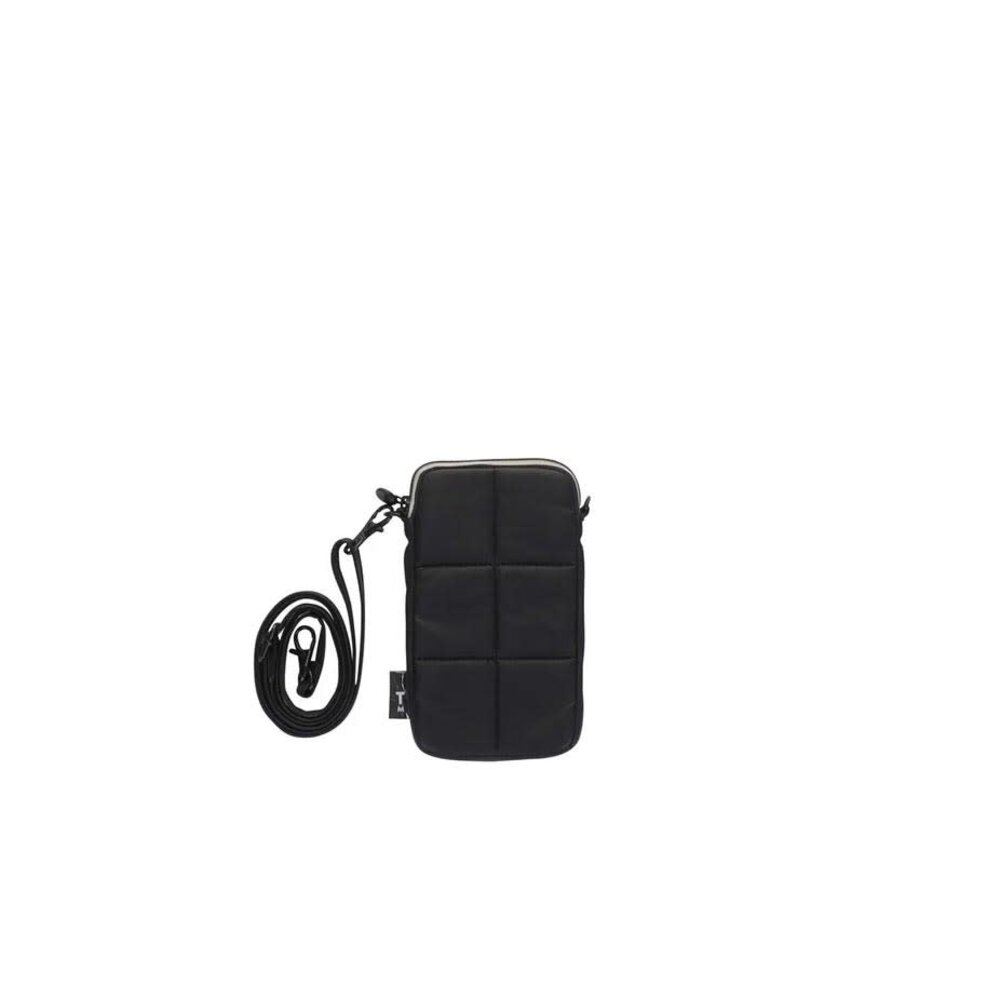 Tinne+Mia Tinne+Mia - luce puffy phone pouch - black Tinne+Mia Tinne+Mia - luce puffy phone pouch - black
