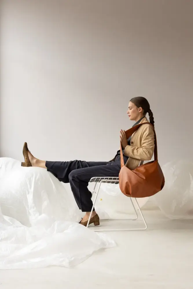 Tinne+Mia Tinne+Mia - lot bold cross body bag - adobe Tinne+Mia Tinne+Mia - lot bold cross body bag - adobe