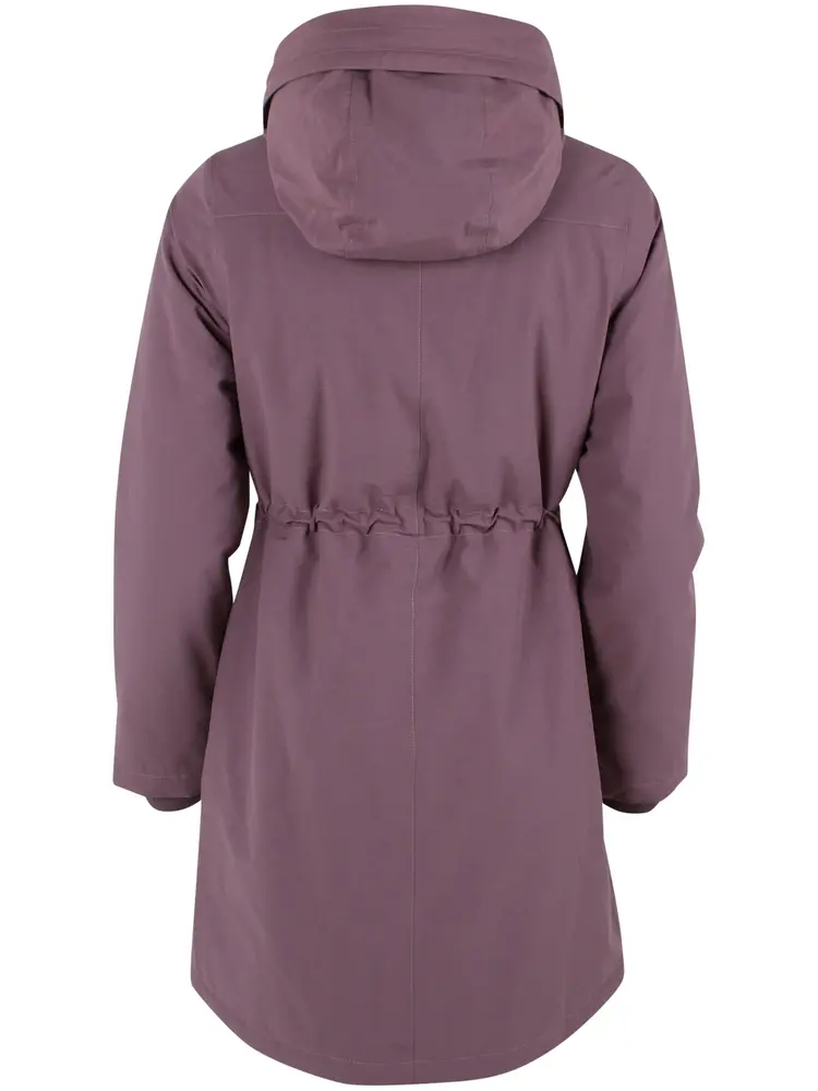 Danefae Danefae - danenora winter parka - grey plum Danefae Danefae - danenora winter parka - grey plum