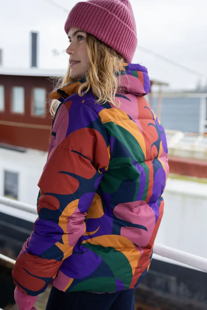 Danefae Danefae - danegreenland real down jacket - dark navy trops Danefae Danefae - danegreenland real down jacket - dark navy trops