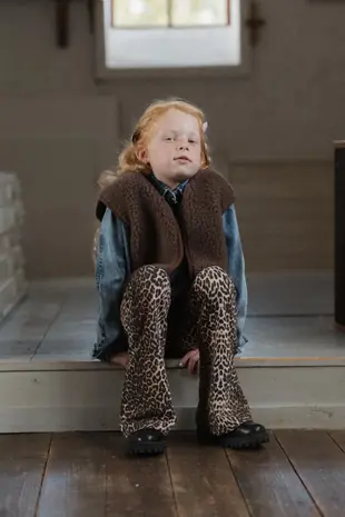 Alwero Alwero - gilet camino junior uni - choco martini Alwero Alwero - gilet camino junior uni - choco martini