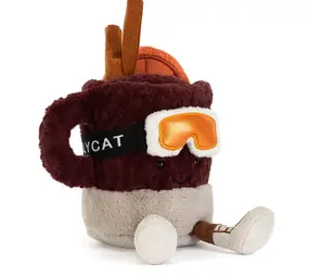 Jellycat Jellycat - amuseables knuffel - mullover spiced drink Jellycat Jellycat - amuseables knuffel - mullover spiced drink