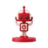 Faba - luisterfiguur - faba-me rood Faba - luisterfiguur - faba-me rood