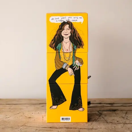 PolonaPolona PolonaPolona - mok (35 cl) - Janis, the braless flower child