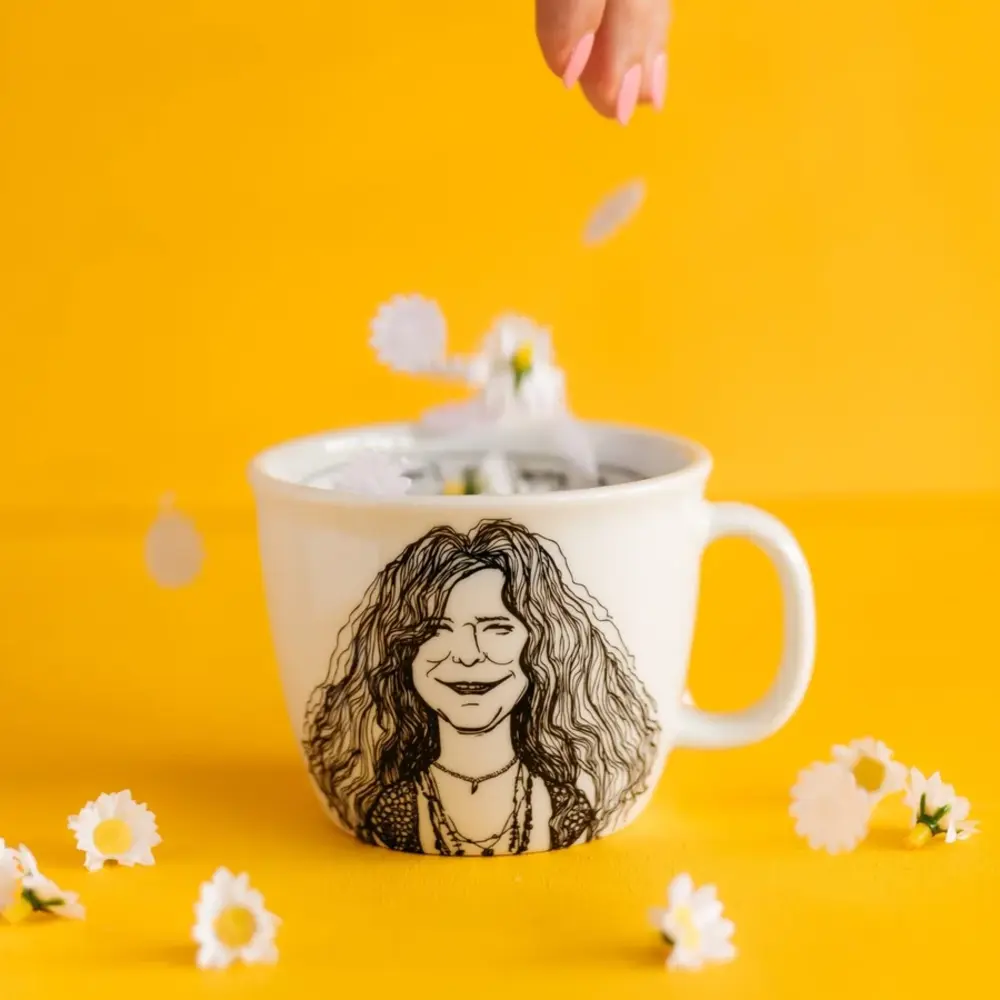 PolonaPolona PolonaPolona - mok (35 cl) - Janis, the braless flower child