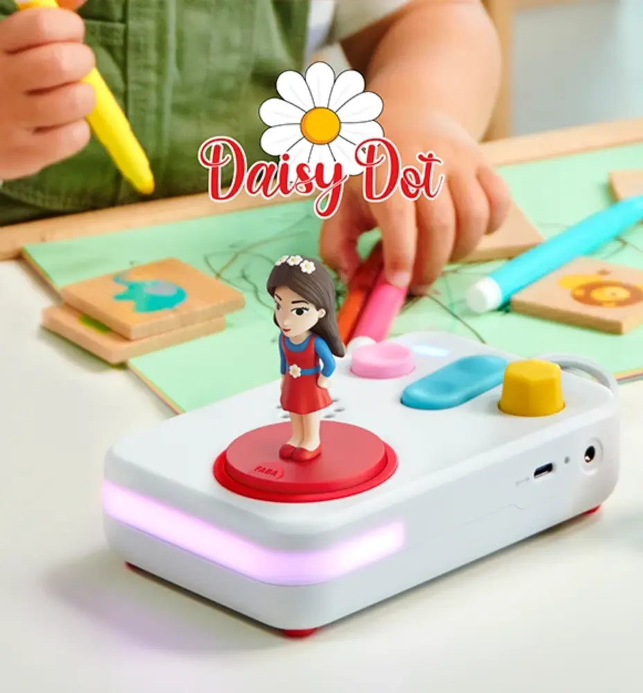 Faba Faba - luisterfiguur - zing mee met daisy dot Faba Faba - luisterfiguur - zing mee met daisy dot