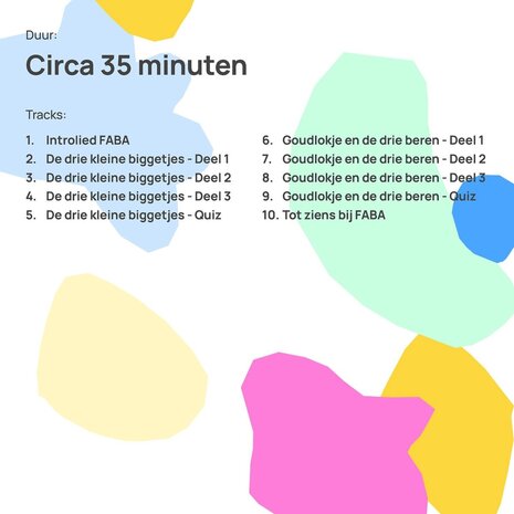 Faba Faba - luisterfiguur - drie kleine biggetjes Faba Faba - luisterfiguur - drie kleine biggetjes
