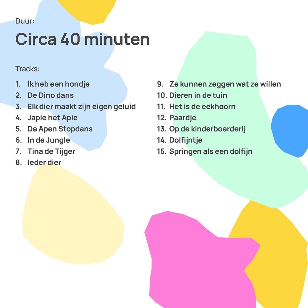 Faba Faba - luisterfiguur - dierenliedjes
