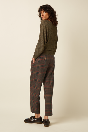 King Louie King Louie - alice pants art check - umbre