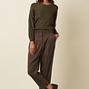 King Louie King Louie - alice pants art check - umbre