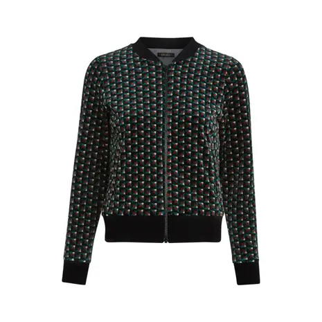 King Louie King Louie - bessie jacket frost - black King Louie King Louie - bessie jacket frost - black