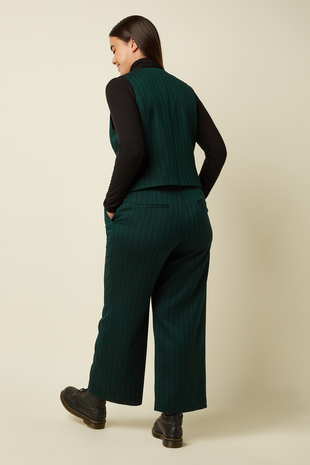 King Louie King Louie - cissy gilet dale chevron - pine green