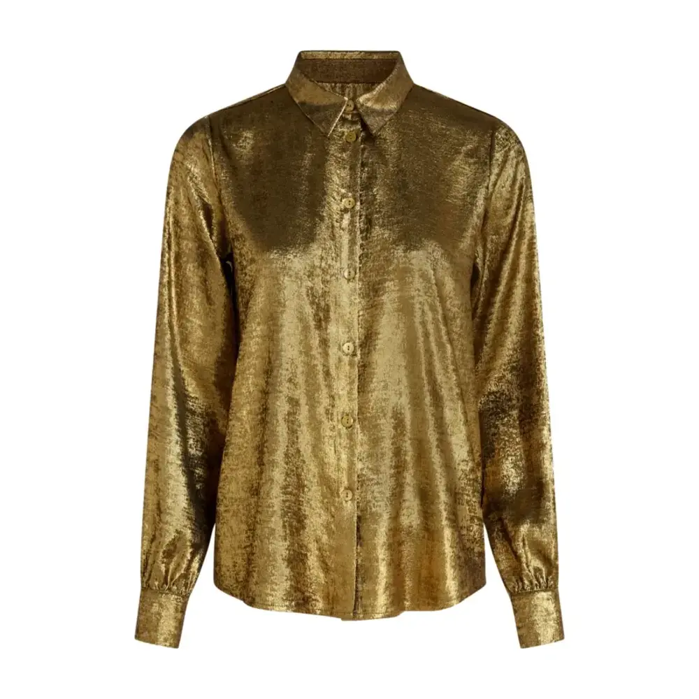 King Louie King Louie - maisie blouse flambe - gold