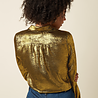 King Louie King Louie - maisie blouse flambe - gold