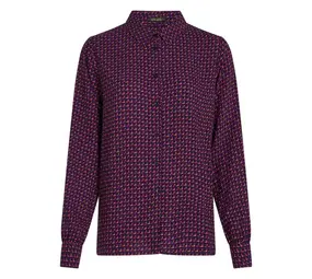King Louie King Louie - maisie blouse chartre - evening blue