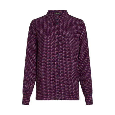 King Louie King Louie - maisie blouse chartre - evening blue