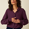 King Louie King Louie - maisie blouse chartre - evening blue