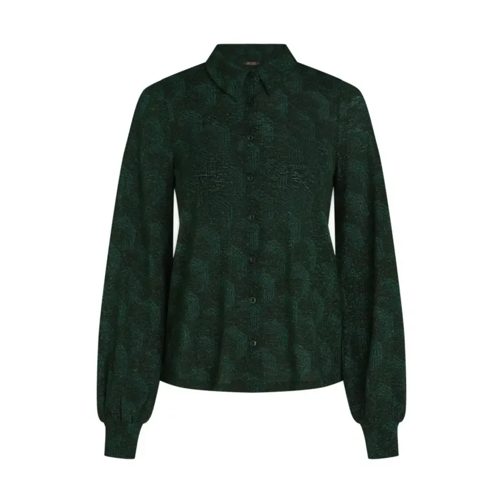 King Louie King Louie - maisie blouse noha - pine green King Louie King Louie - maisie blouse noha - pine green