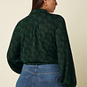 King Louie King Louie - maisie blouse noha - pine green King Louie King Louie - maisie blouse noha - pine green