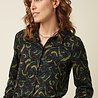 King Louie King Louie - maisie blouse sage - black