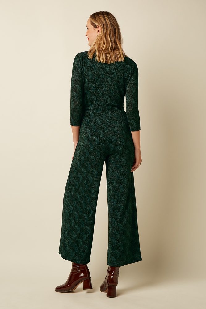 King Louie King Louie - mary jumpsuit noha - pine green