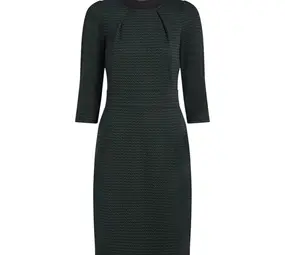 King Louie King louie - mona dress wander jacquard - pine green