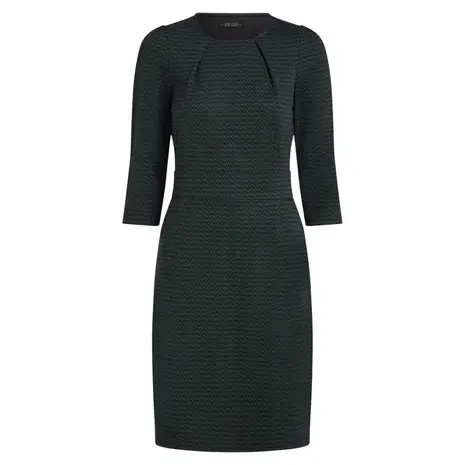 King Louie King louie - mona dress wander jacquard - pine green