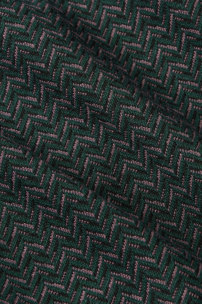 King Louie King louie - mona dress wander jacquard - pine green