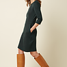 King Louie King louie - mona dress wander jacquard - pine green