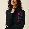 King Louie King Louie - nilde top moss - black King Louie King Louie - nilde top moss - black
