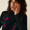 King Louie King Louie - nilde top moss - black King Louie King Louie - nilde top moss - black