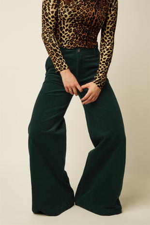 King Louie King Louie - peppa pants corduroy - pine green