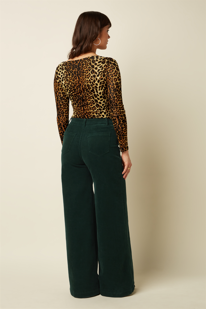 King Louie King Louie - peppa pants corduroy - pine green
